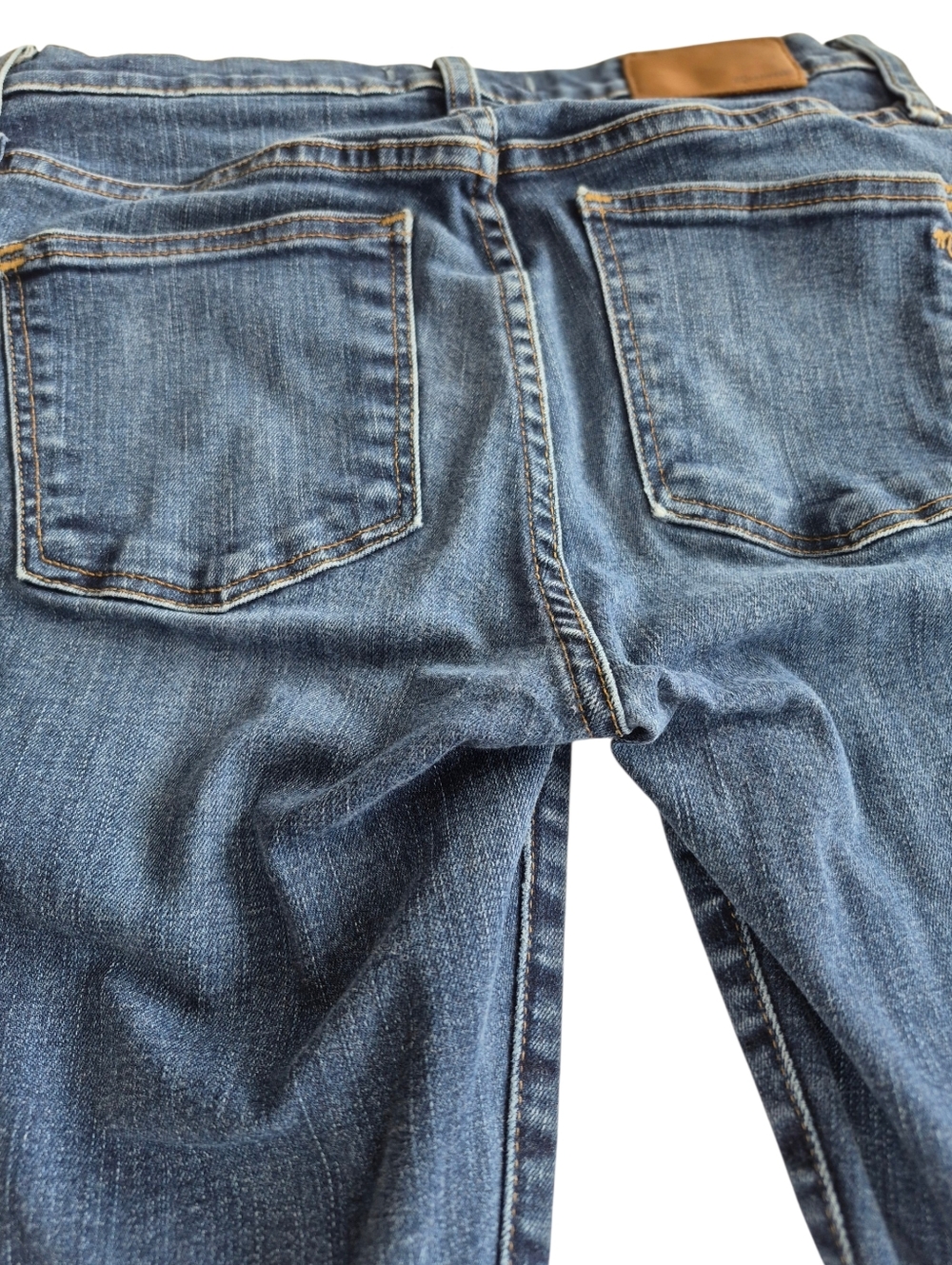 Madewell High Rise Skinny Jeans Button Fly 26 Petite 26P - Picture 4 of 10